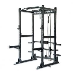 Force USA MyRack Garage Gym Power Rack With Lat/Low Pulley Strength