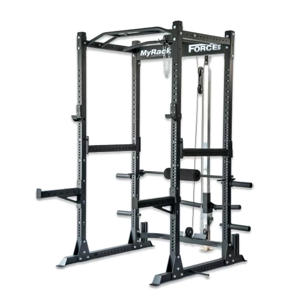 Force USA MyRack Garage Gym Power Rack With Lat/Low Pulley Strength