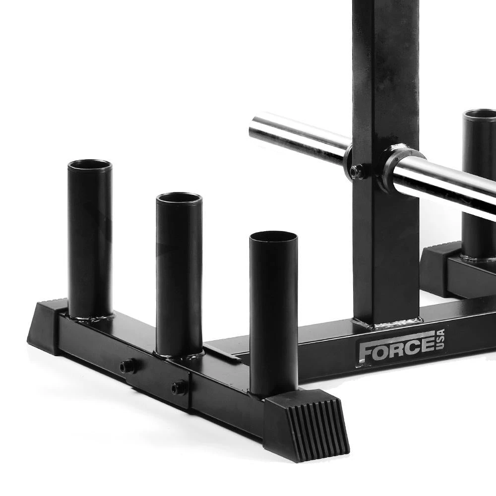 In Stock Force USA Olympic And Bumper Weight Plate Tree