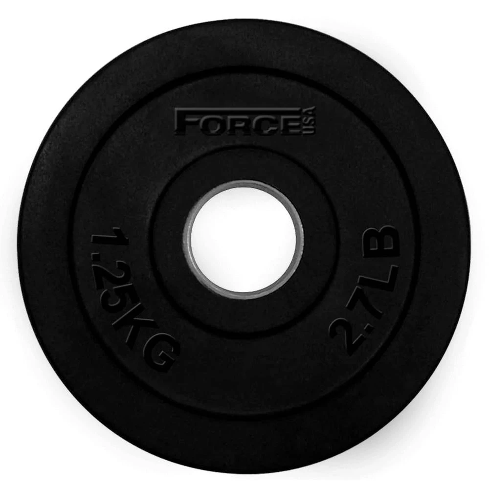Force USA Rubber Coated 29mm Standard Weight Plates (Sold Individually)