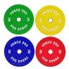In Stock Force USA Pro Grade Coloured Bumper Plates (Sold Individually)