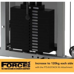 In Stock Force USA 60kg/132lbs Weight Stack Upgrade Kit