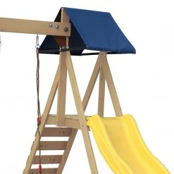 WonderFit Kids Swing Set With Climbing Frame In Stock