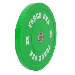 In Stock Force USA Pro Grade Coloured Bumper Plates (Sold Individually)