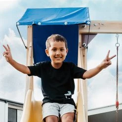 WonderFit Kids Swing Set With Climbing Frame In Stock