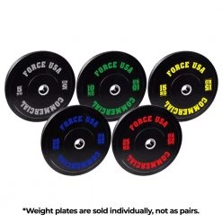 In Stock Force USA Ultimate Training Bumper Plates (Sold Individually)