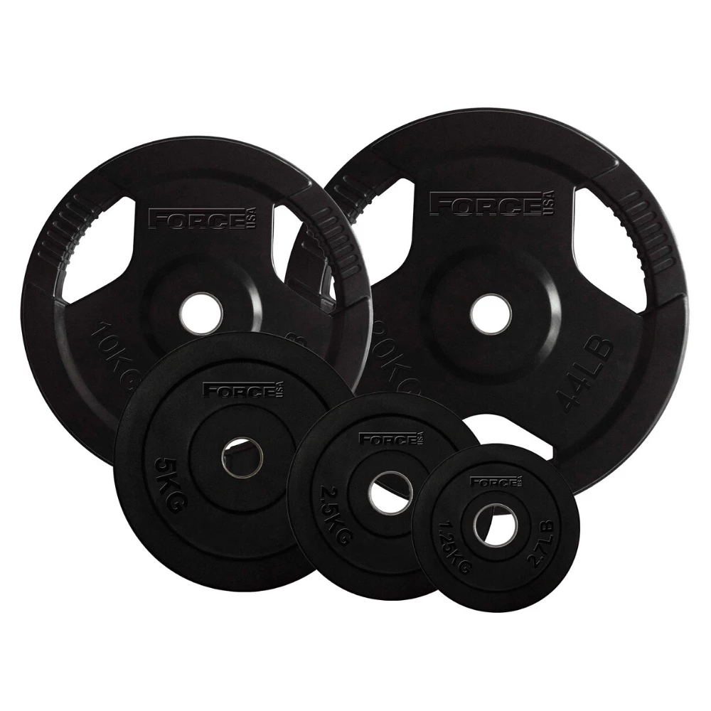 Force USA Rubber Coated 29mm Standard Weight Plates (Sold Individually)