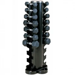 Ironworx Upright Compact Dumbbell Rack - 10 Tier In Stock