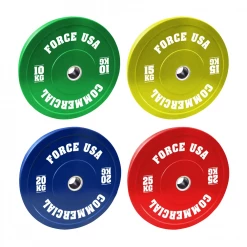 Force USA 160kg Pro Bumper Plate Package 5 Strength